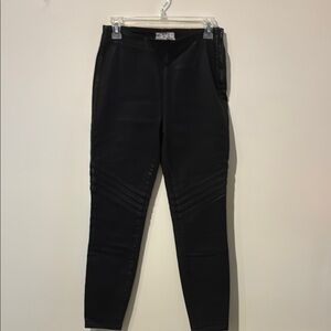 NWOT Free People Coated Denim Seamed Moto Pants - Women’s 28